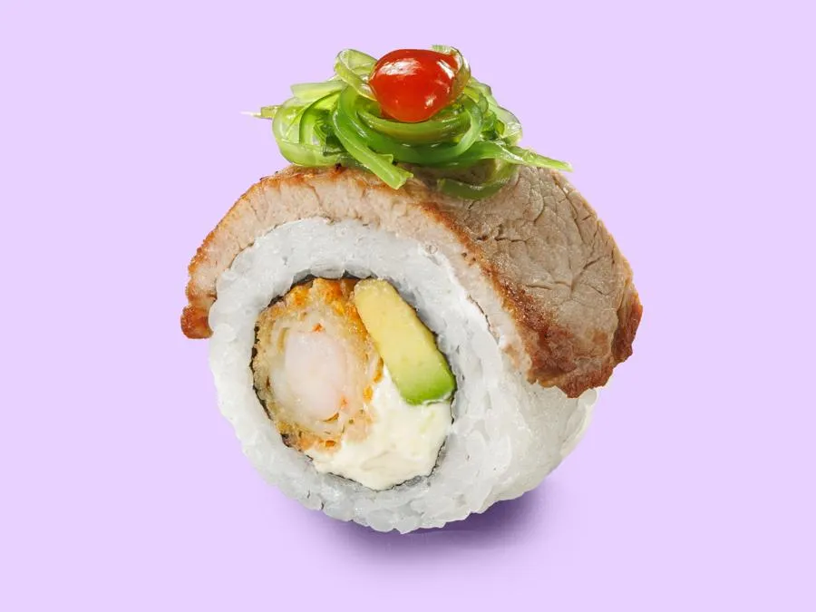 Ролл из оленей Санты