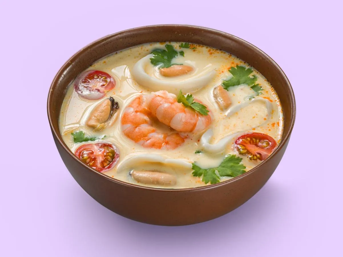 Сырный с морепродуктами