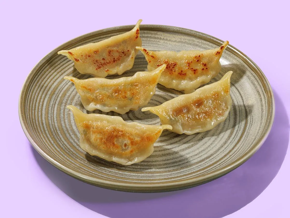 Гёдза с креветками